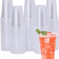 9 oz Plastic Cups, 500 Pack